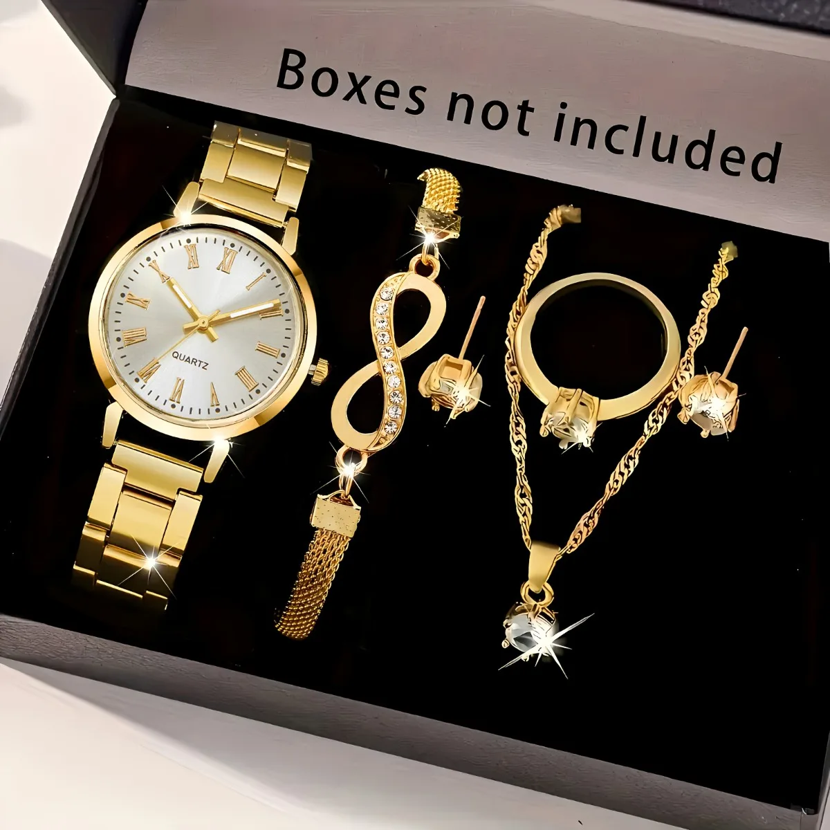 Jewelry Box Watches Bracelets - 20266개/세트 우아한 여성용 쿼츠 시계 패션