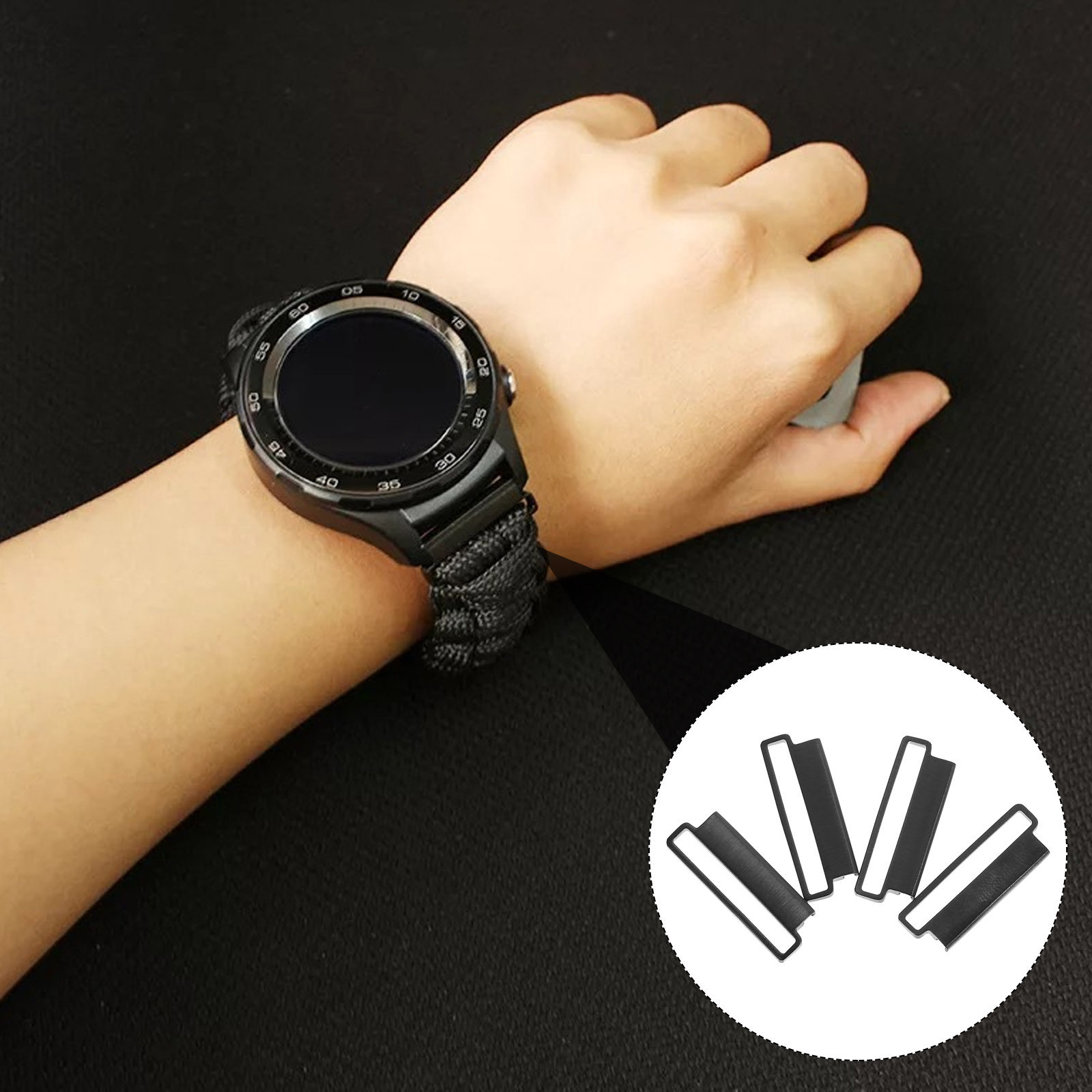 Watch Strap Replacement - 4개입 스테인리스 스틸 시계 밴드 어댑터