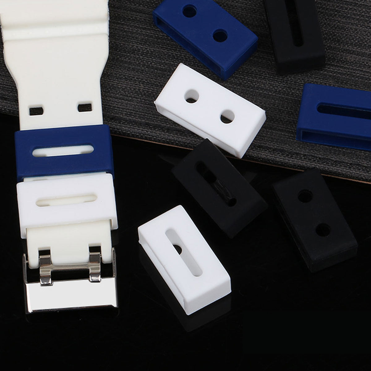 3개입 실리콘 시계 스트랩 루프 교체용 스트랩 고정 장 - Watch Strap Replacement 리뷰 및 가격