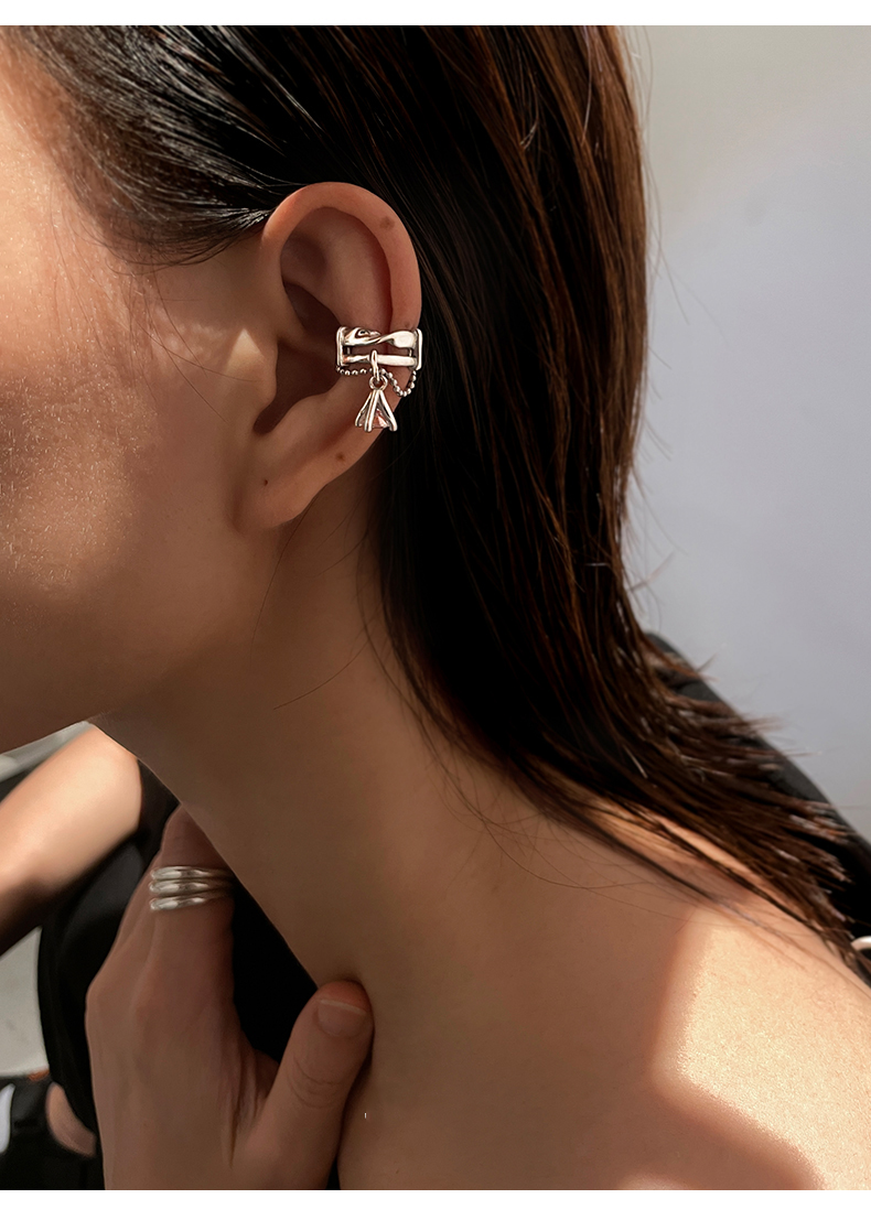 F.I.N.S-한국 귀걸이 S925 스털링 실버 이어  - Ear Cuff No Piercing 리뷰 및 가격