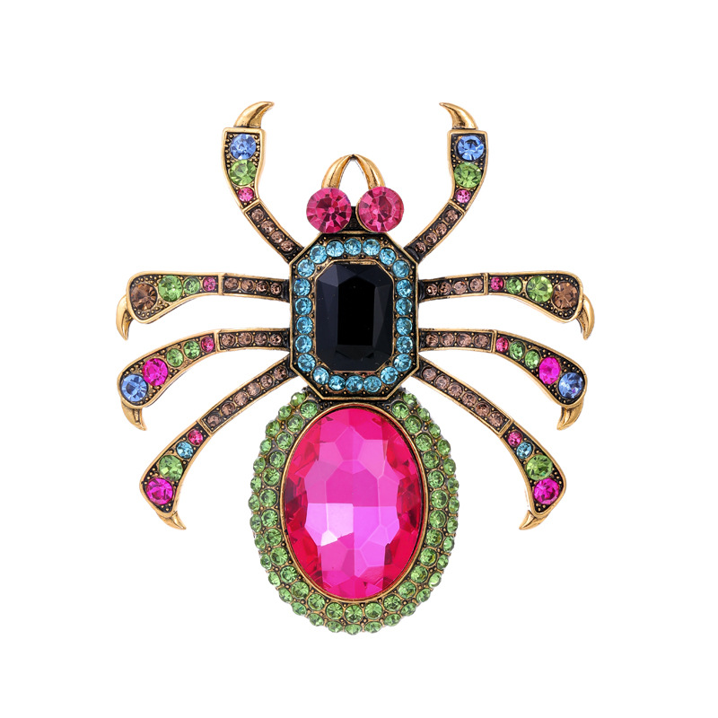 핫 펑크 과장된 거미 브로치 럭셔리 크리스탈 품질 곤충 - Al Ain Jewelry & Watches Exhibition 2025 리뷰 및 가격