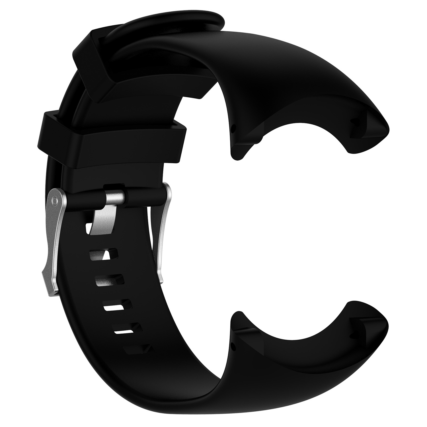 코어 올 블랙 스포츠 시계 블랙-A68X용 시계줄 실리 - Watches & Jewelry Repair Center Photos 리뷰 및 가격
