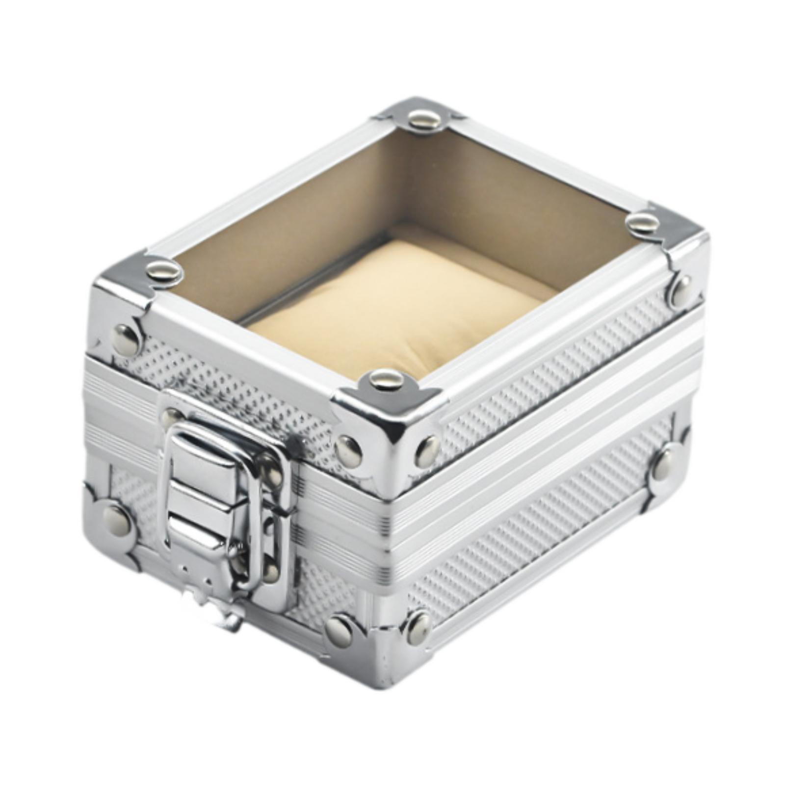 시계 상자 정리함 보석 팔찌 보관함 천 베개 보관 케이 - Jewelry Box Watches Bracelets 리뷰 및 가격