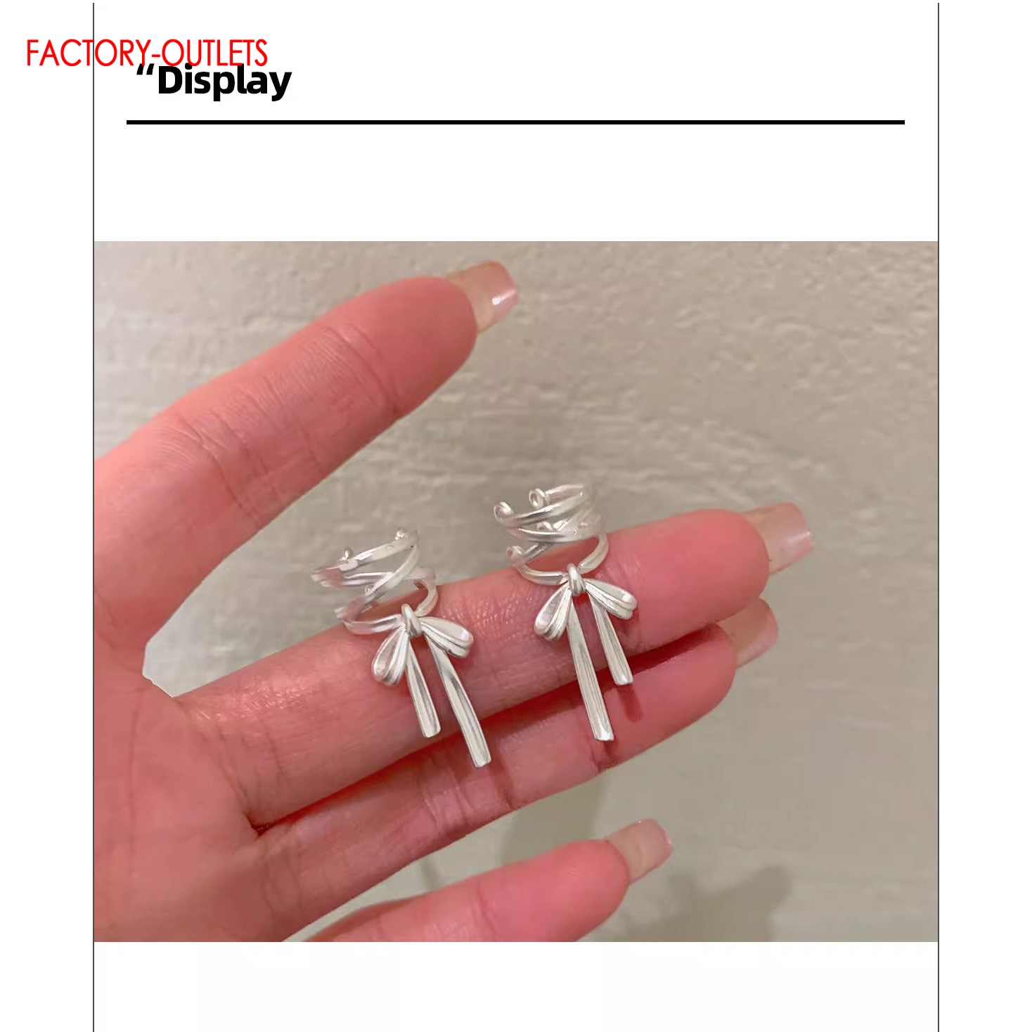 진짜 925 스털링 실버 이어커프 피어싱 없이 착용하는 - Ear Cuff No Piercing 리뷰 및 가격