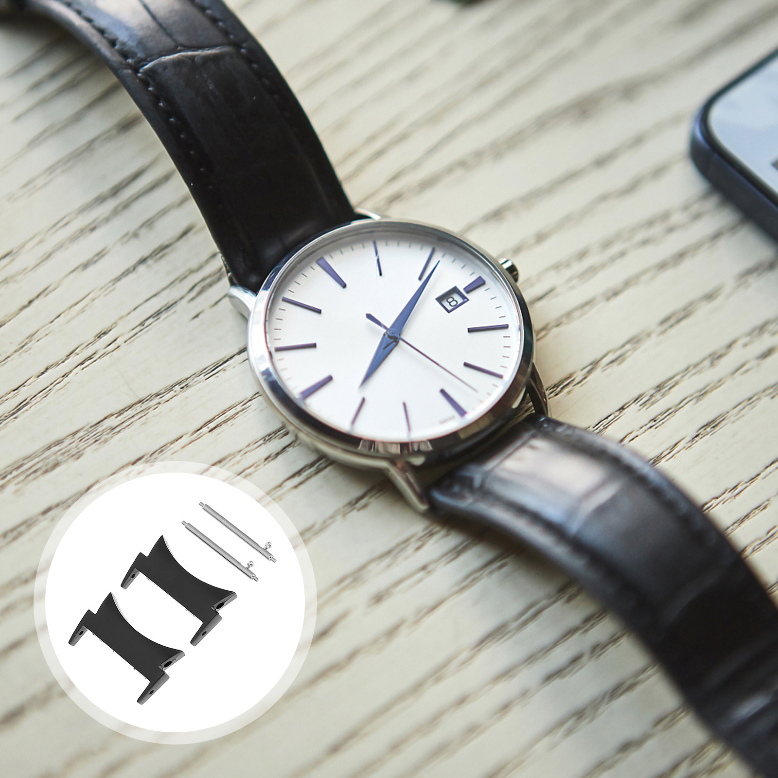 1쌍 스테인레스 금속 시계줄 어댑터 교체 커넥터 간편  - Watch Strap Replacement 리뷰 및 가격
