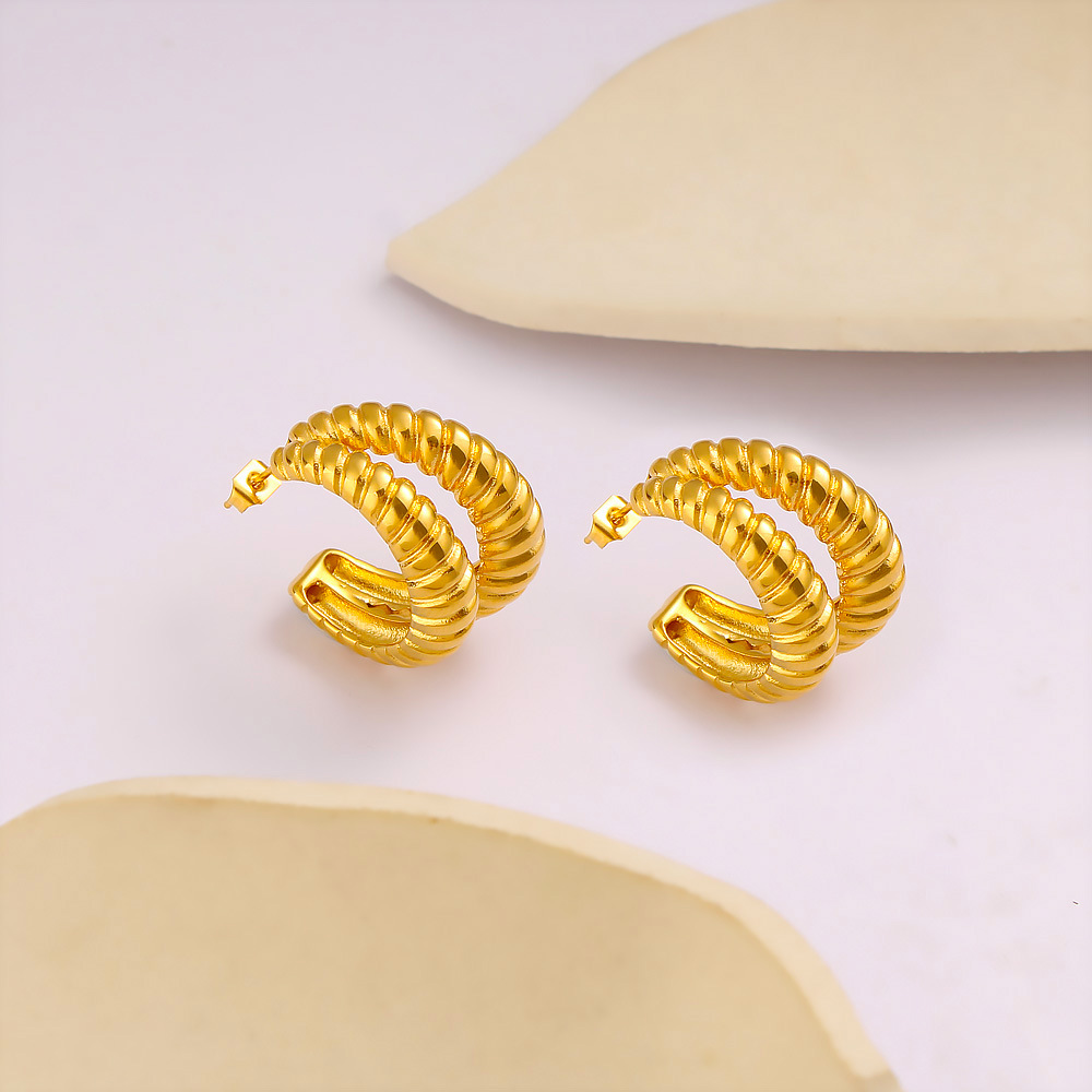 DIY 액세서리 유럽 및 미국 스타일 패션 C형 더블  - Titanium Steel Ring 리뷰 및 가격