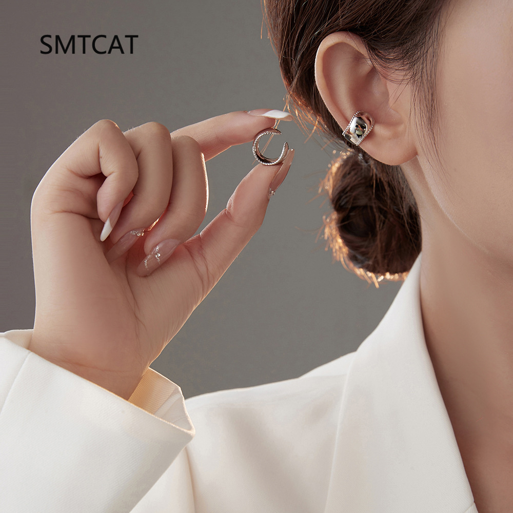 925 스털링 실버 와이드 스무스 서페이스 이어커프 클 - Ear Cuff No Piercing 리뷰 및 가격