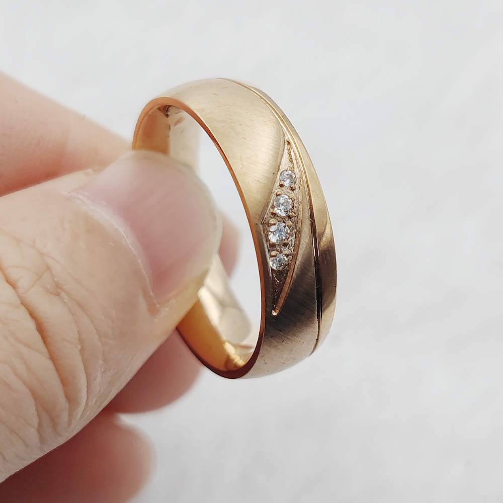 서양 주얼리 2024 결혼 반지 커플 세트, 18K 로 - Titanium Steel Ring 리뷰 및 가격