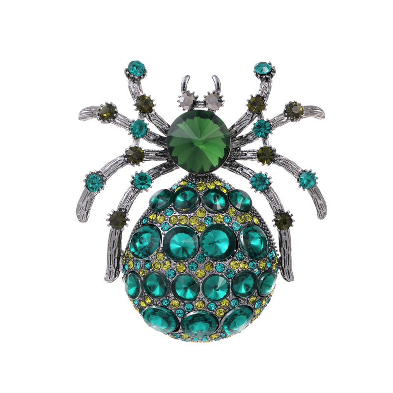 핫 펑크 과장된 거미 브로치 럭셔리 크리스탈 품질 곤충 - Al Ain Jewelry & Watches Exhibition 2025 리뷰 및 가격
